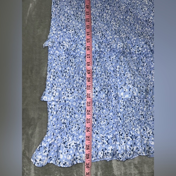 Abercrombie & fitch smocked midi floral skirt - Picture 7 of 9